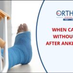 When can I walk without a boot after ankle surgery?